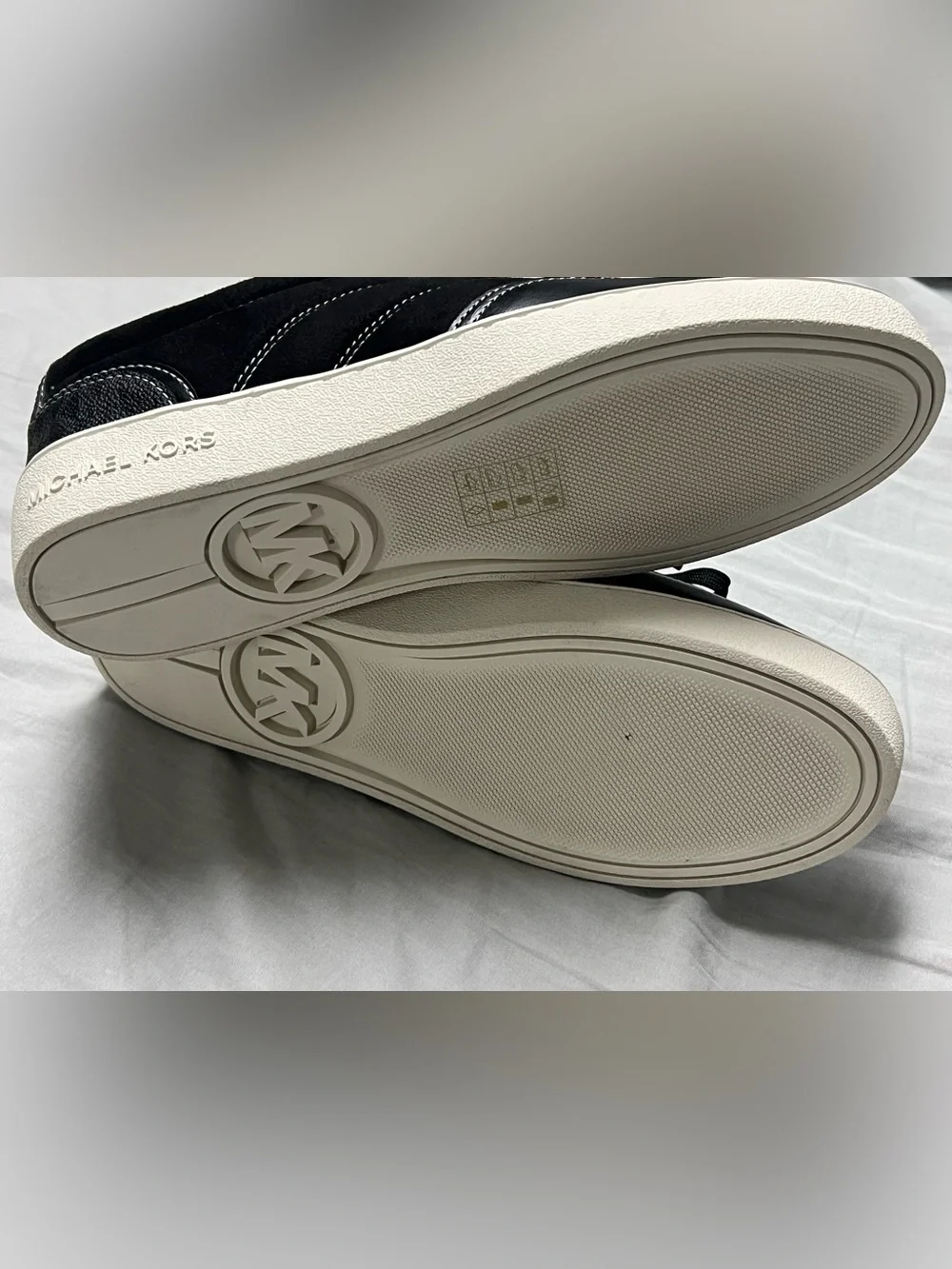Michael Kors Women's Black Designer Fashion Sneakers